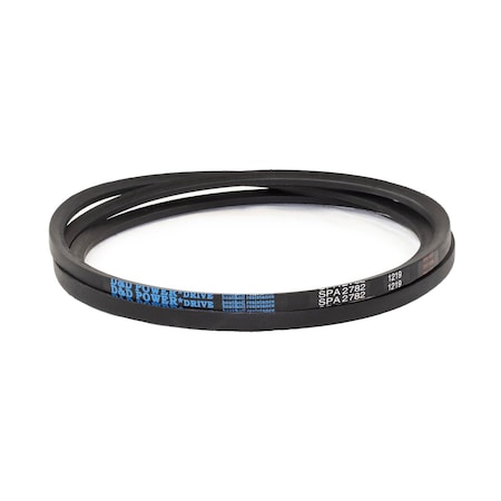 D&D SPA2782 Metric V-Belt, 2782mm Outside Length, 13 mm Top Width, 10 mm Thickness, 1 Ribs SPA2782